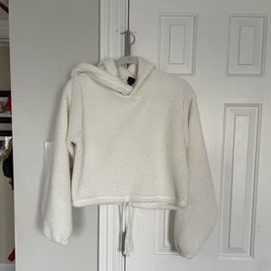 (2/$15) Wild Fabel Sherpa cropped pullover
